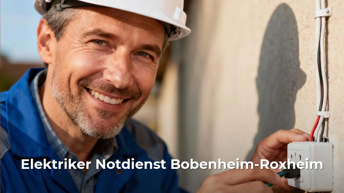 Qualifizierter Elektriker-Notdienst – Bobenheim-Roxheim