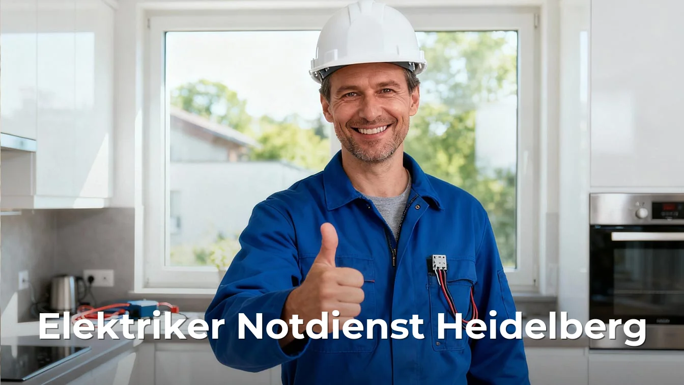 Qualifizierter Elektriker-Notdienst – Heidelberg