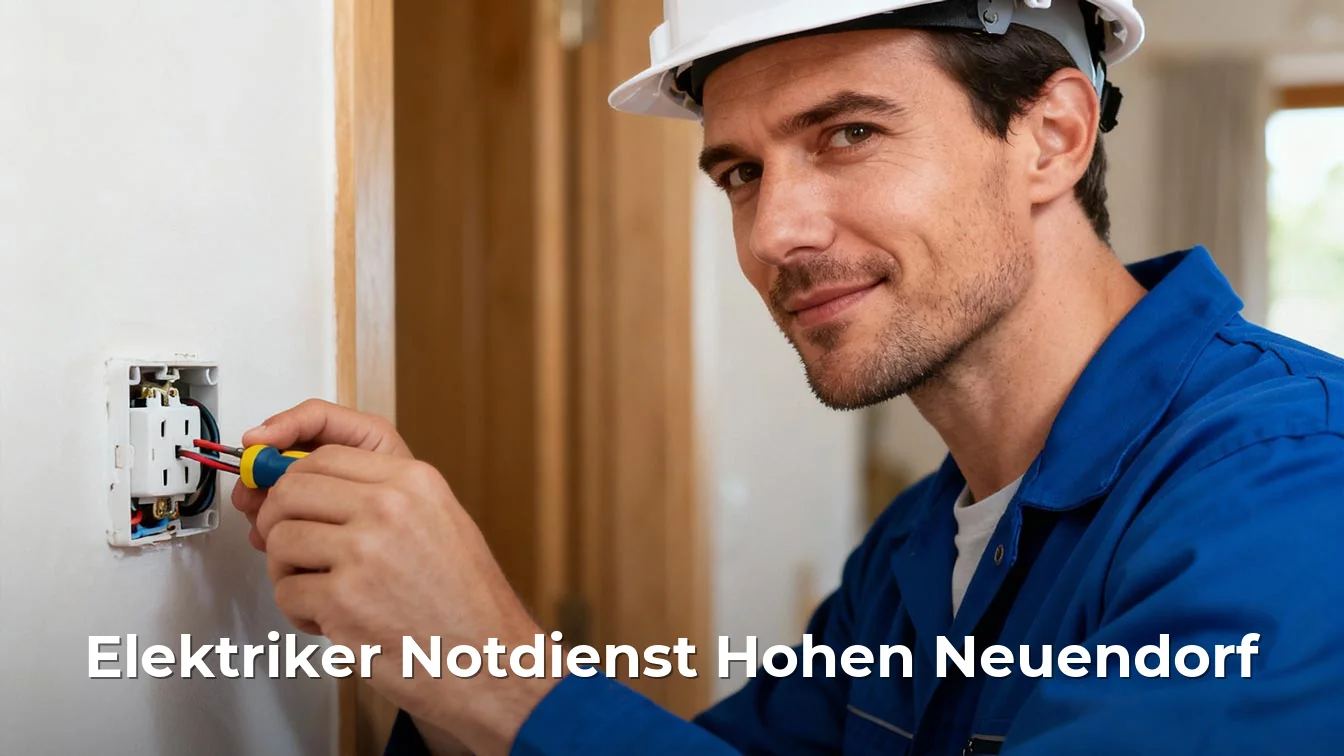 Qualifizierter Elektriker-Notdienst – Hohen Neuendorf