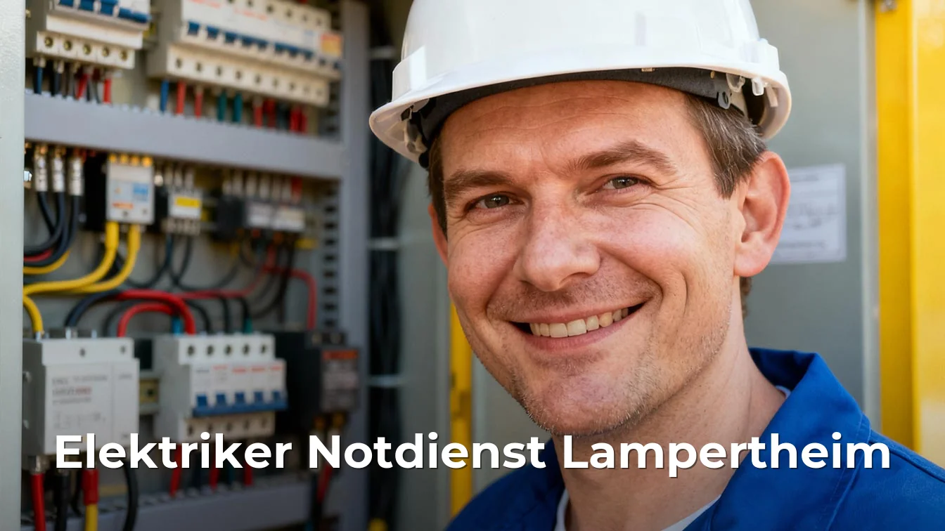 Qualifizierter Elektriker-Notdienst – Lampertheim