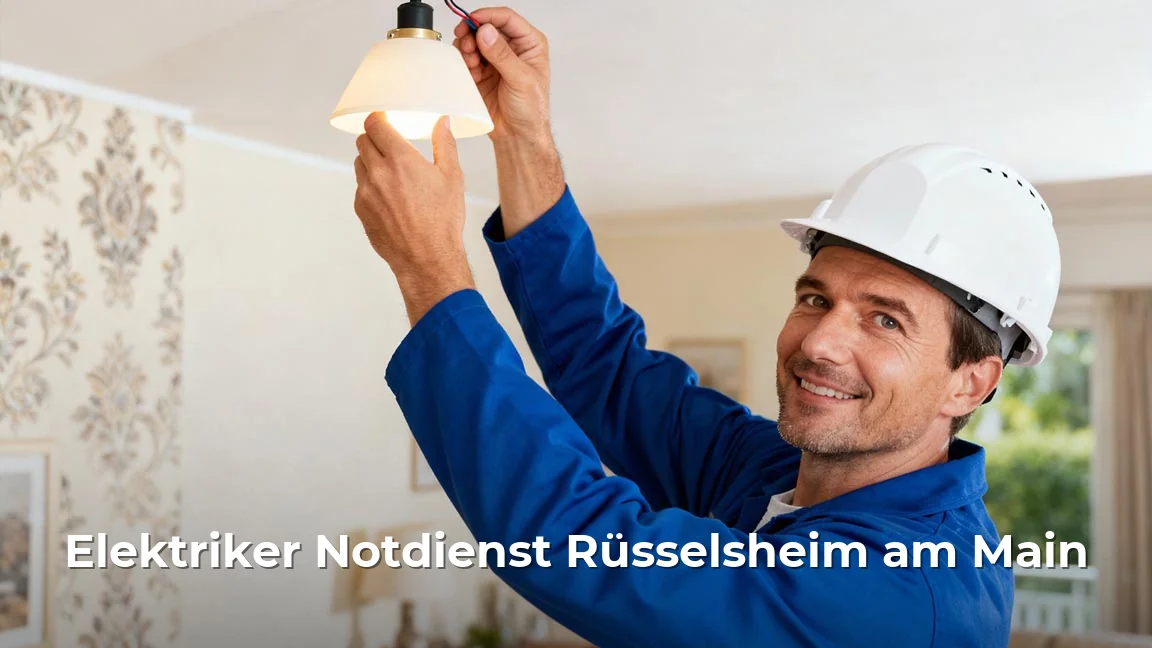 Qualifizierter Elektriker-Notdienst – Rüsselsheim am Main