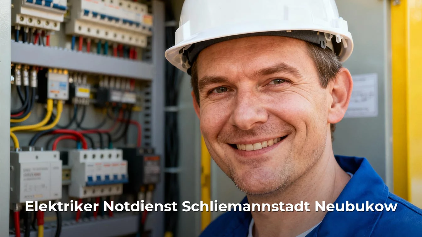 Qualifizierter Elektriker-Notdienst – Schliemannstadt Neubukow