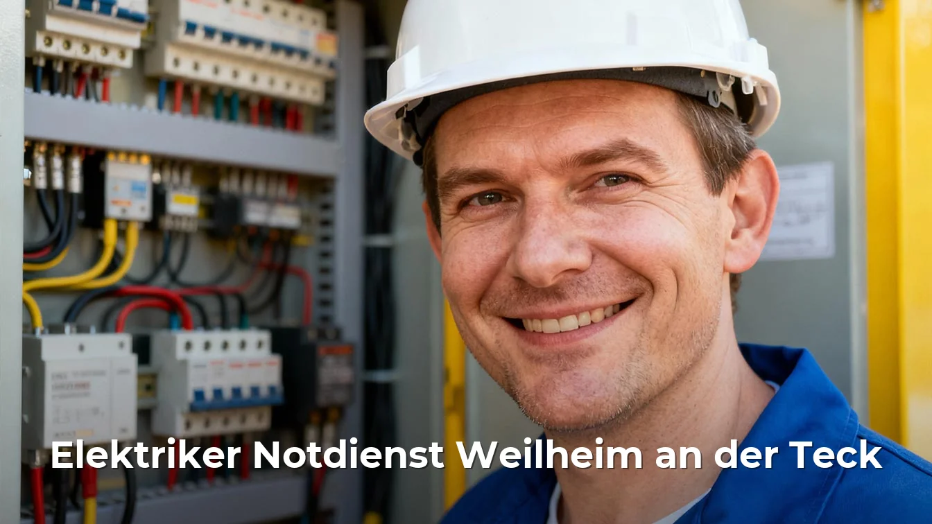 Qualifizierter Elektriker-Notdienst – Weilheim an der Teck