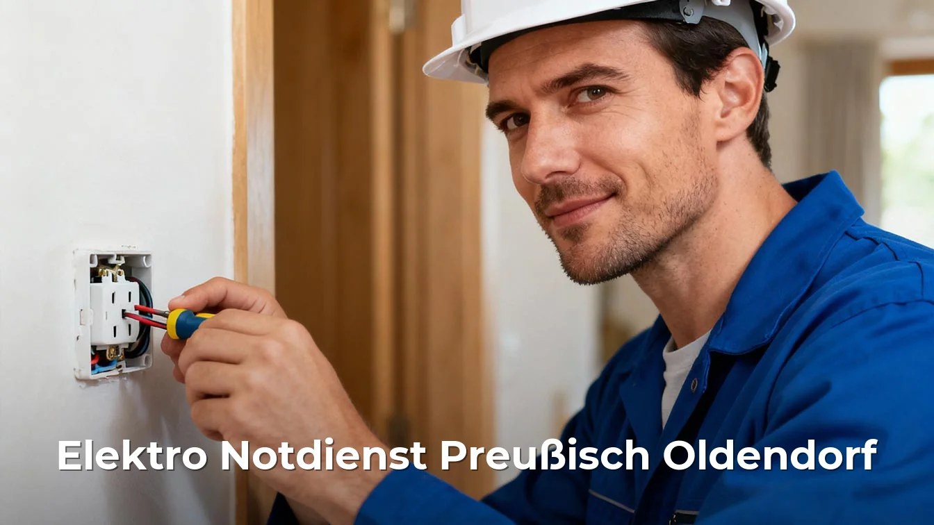 Professionelle Elektroinstallation – Preußisch Oldendorf